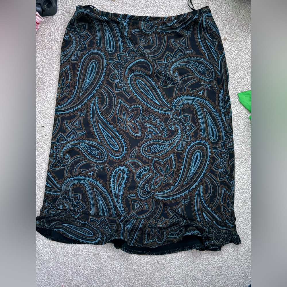 paisley skirt